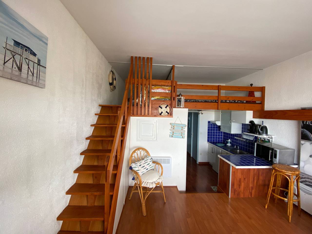 Appartement entier, T1 cabine centre-ville Arcachon avec parking in Arcachon, Région d'Arcachon