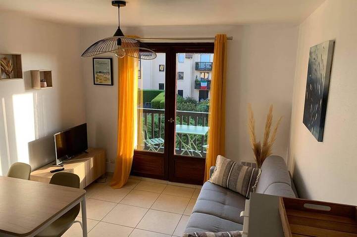 Appartement de vacances pour 4 personnes, avec balcon à Ouistreham