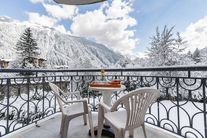 Location de vacances pour 6 personnes, avec balcon dans Argentière