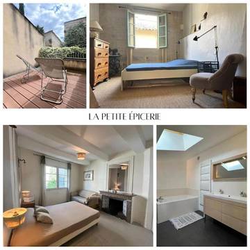 Gîte pour 5 personnes, avec balcon dans Office De Tourisme D Uzes