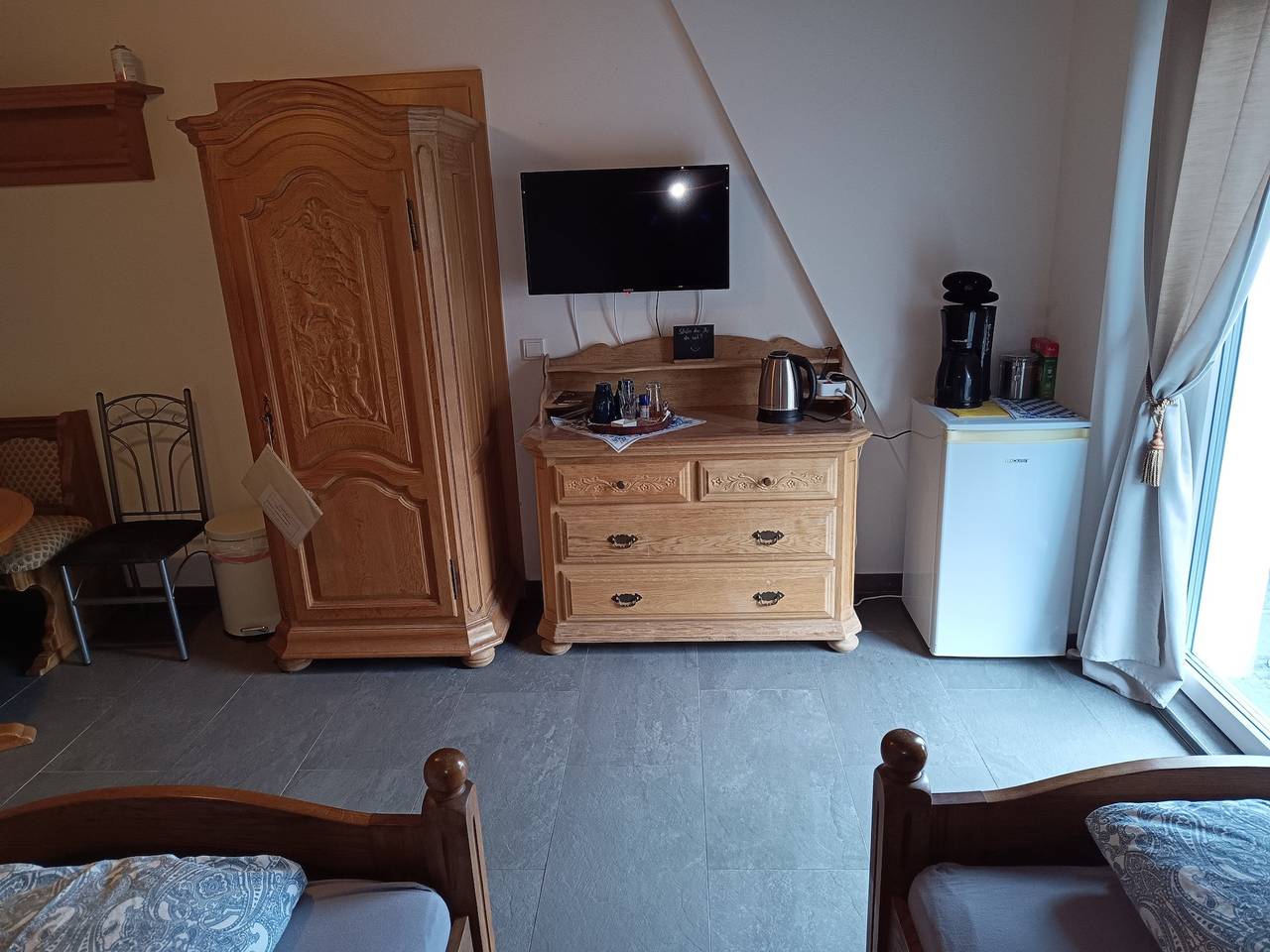 Sonnenhof, Doppelzimmer in Weilmünster, Lahntal