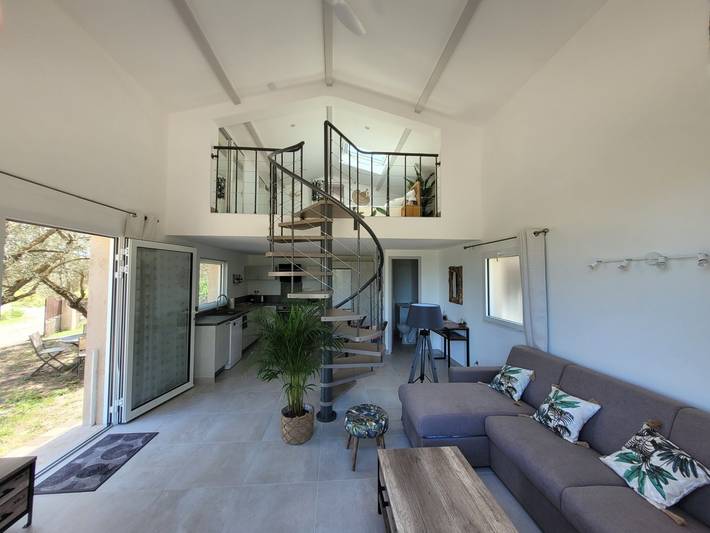 Gîte pour 2 personnes, avec jardin