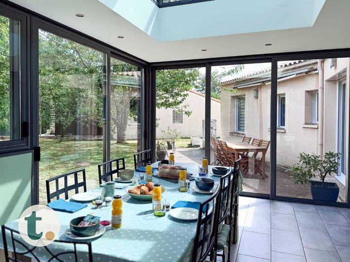 Maison de vacances pour 7 personnes, avec terrasse et jardin
