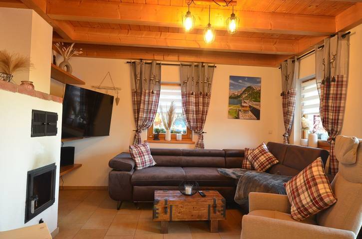 Freistehendes Ferienhaus im Feriendorf Via Claudia mit Kamin, Balkon u. Terrasse in Lechbruck am See, Bayerisch Schwaben
