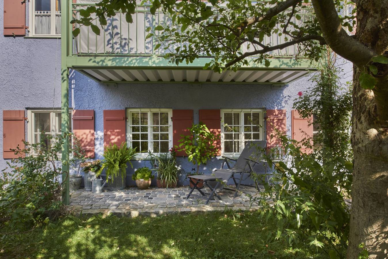 Ganze Ferienwohnung, Fewo am Florianiplatz mit Terrasse - Ferienwohnung am Florianiplatz mit 56 qm, Terrasse, 1 Schlafzimmer in Bad Reichenhall, Berchtesgadener Alpen
