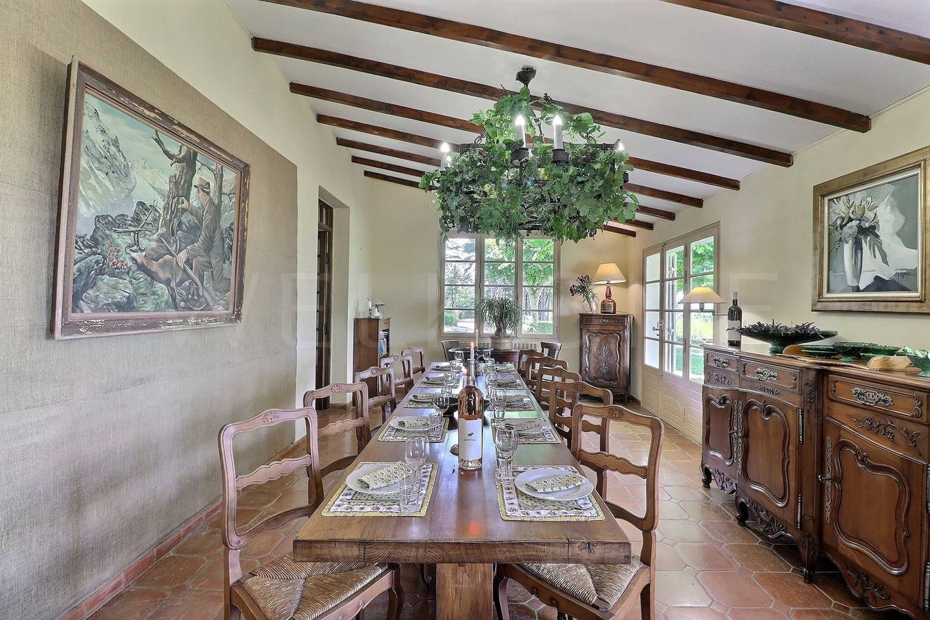 Bastide de l Esclat in Saignon in APT, Parque natural regional del Luberon