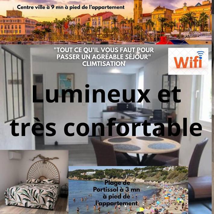 Gîte pour 3 personnes, avec jardin dans Plage de Portissol - 2