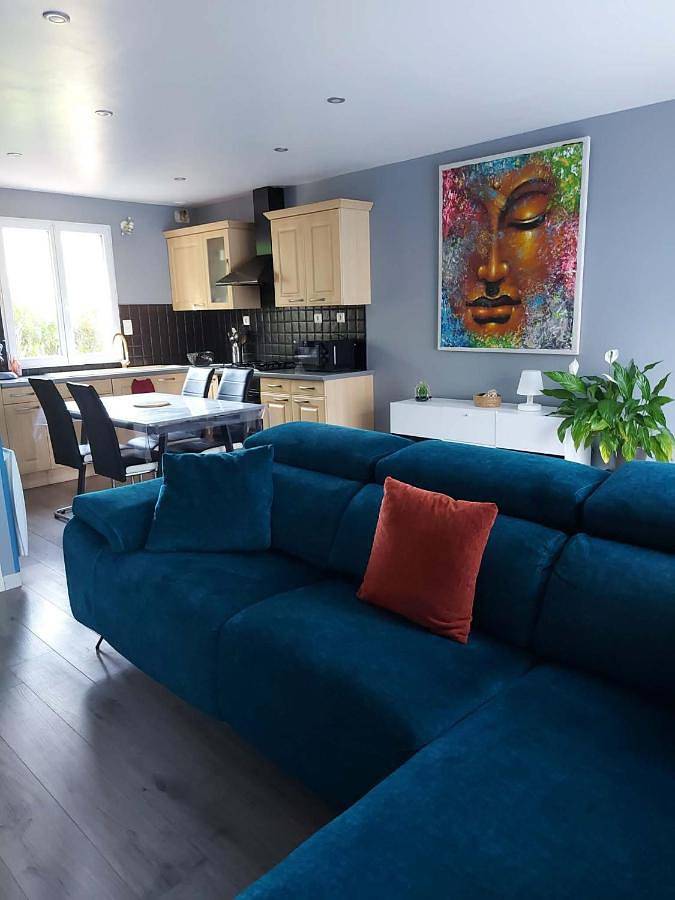 Appartement de vacances pour 4 personnes, avec Jardin