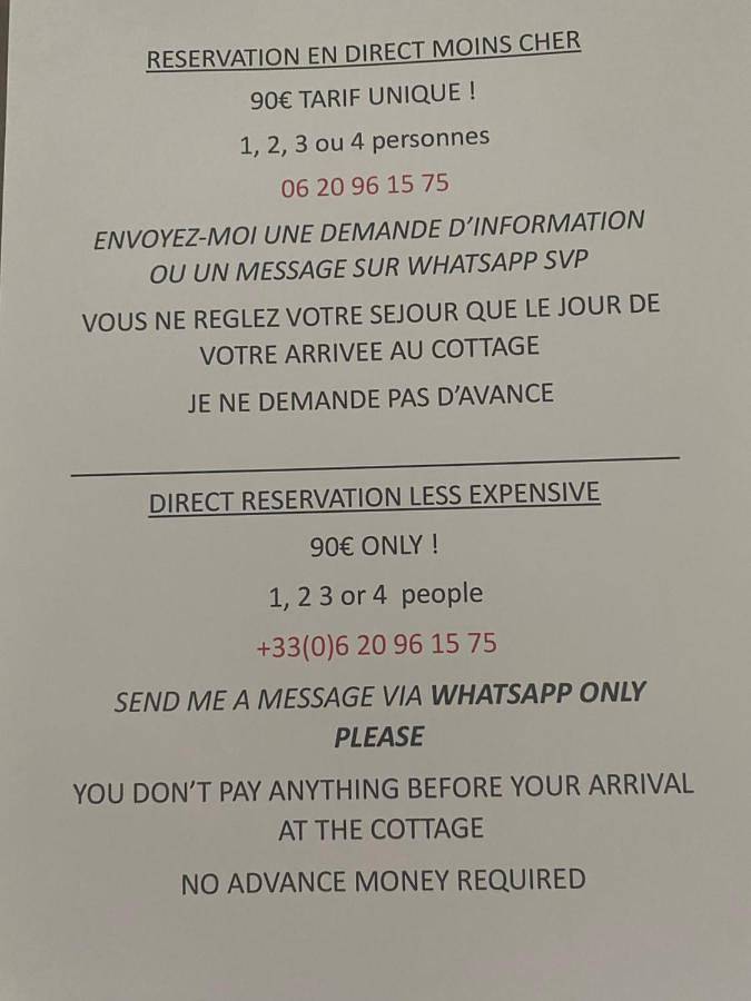 Appartement de vacances pour 3 personnes, avec jardin et terrasse