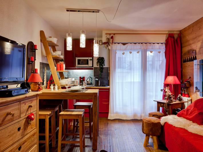 Location de vacances pour 4 personnes, avec balcon à Brides-les-Bains