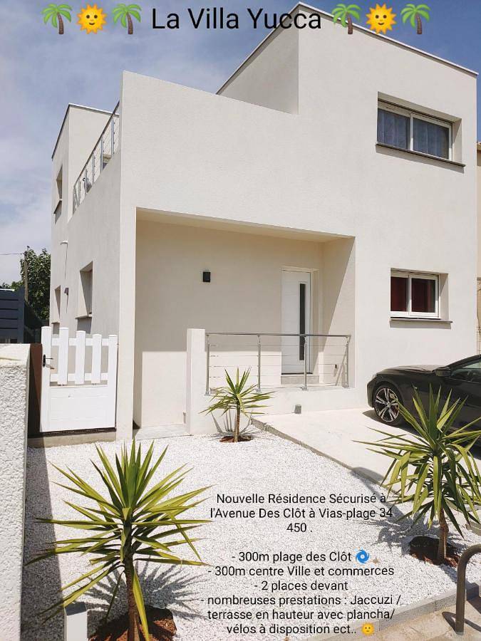Villa pour 7 personnes, avec terrasse ainsi que vue et jardin