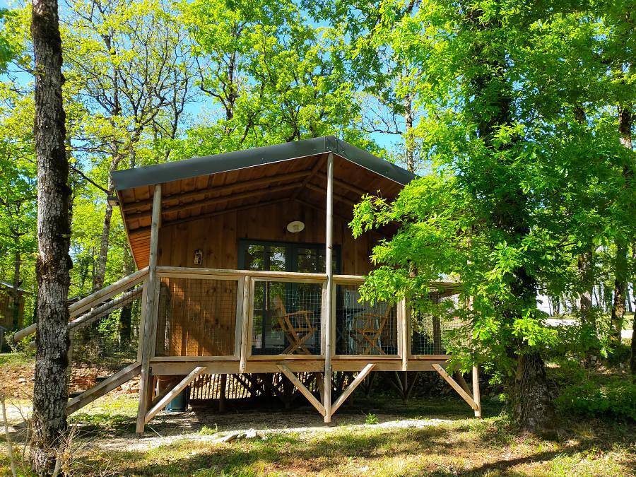 Camping La Truffière - Original 2 personas - Cabinas Dúo in Saint-Cirq-Lapopie, Quercy