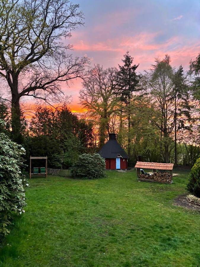 Ferienwohnung für 3 Personen, mit Terrasse und Garten sowie Sauna und Ausblick in Bourtanger Moor