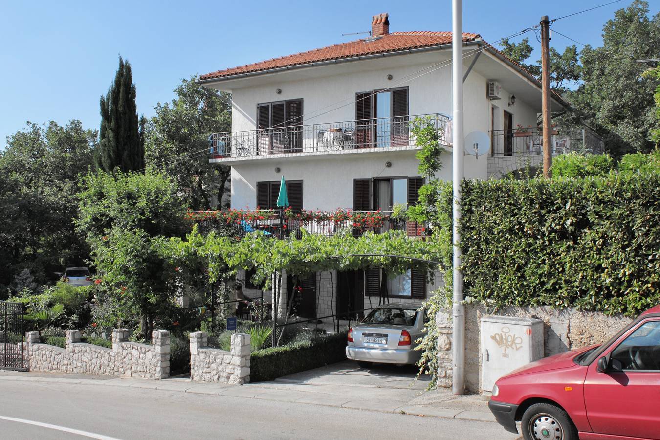Entire apartment, Two bedroom apartment with terrace and sea view Selce (Crikvenica) A-2404-b in Selce, Primorje-Gorski Kotar