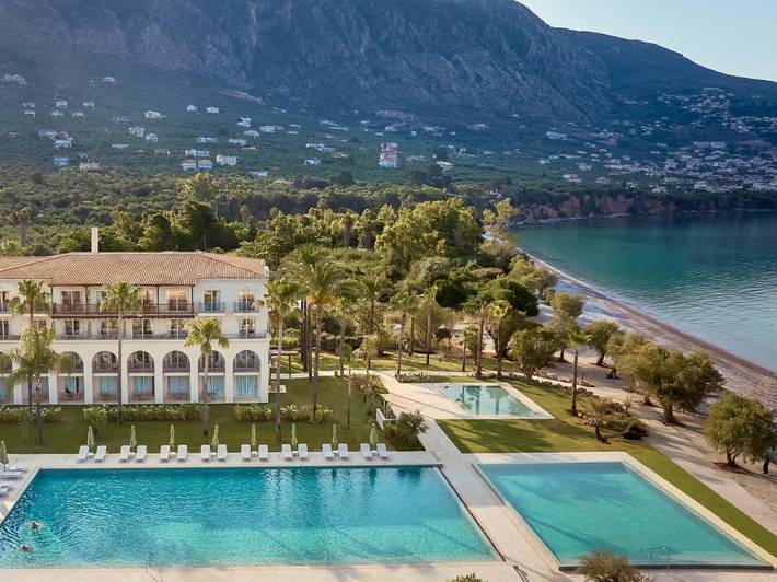 Hôtel pour 2 personnes, avec Balcon et Jardin ainsi que Bassin pour enfant et Piscine