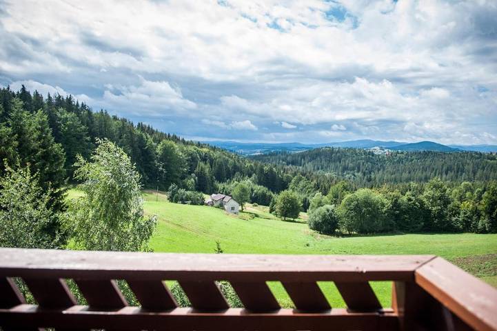 Domek letniskowy dla 6 osób, z widok i ogród w Beskidy