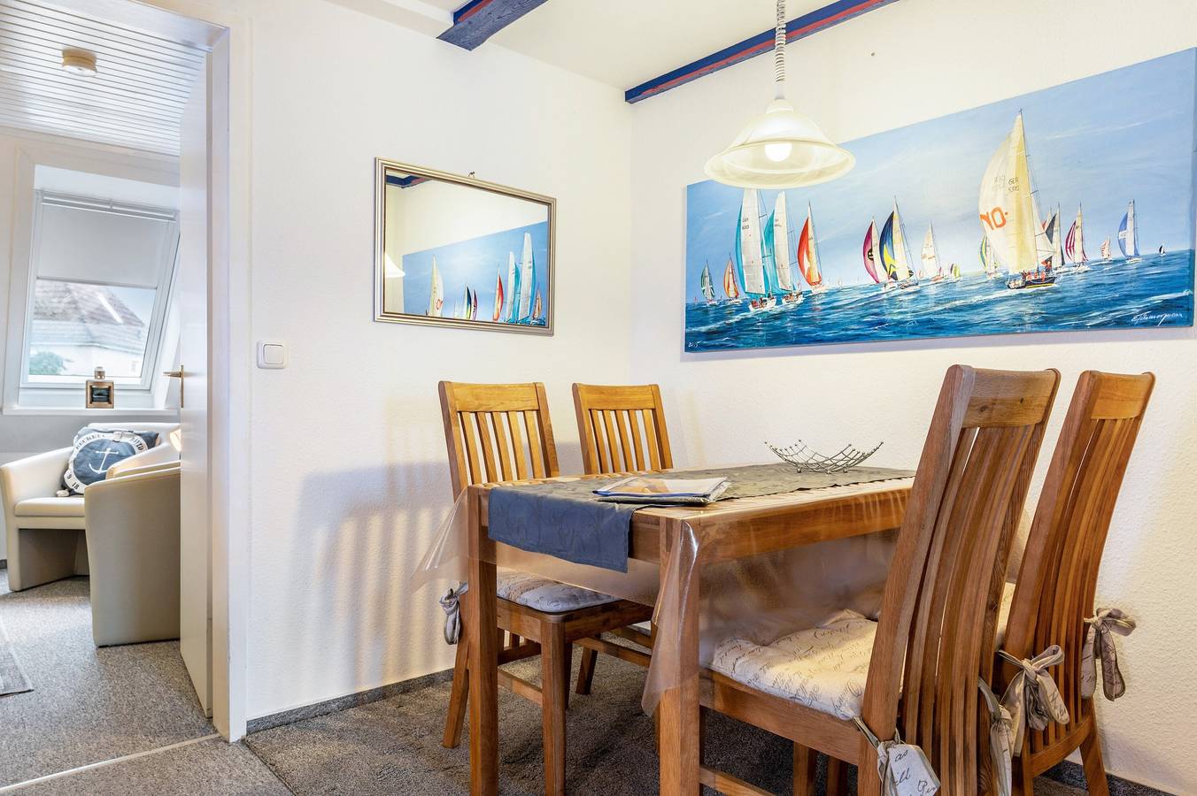 Ganze Wohnung, Apartment 'Helgoland' mit gemeinsamer Terrasse, gemeinsamem Garten und Wlan in Döse, Cuxhaven