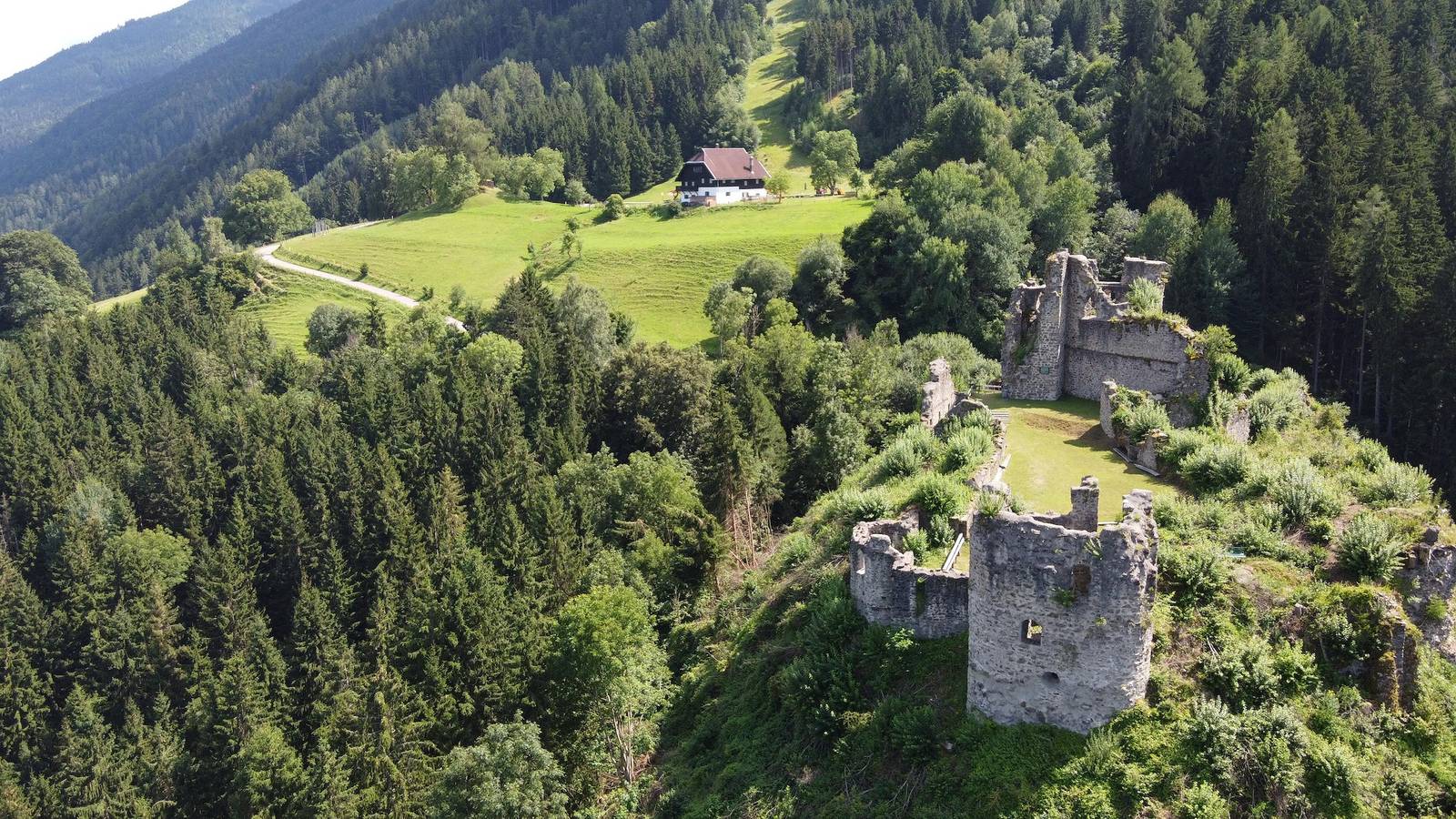 Ganze Ferienwohnung, Burgzimmer in Gailtaler Alpen, Baldramsdorf