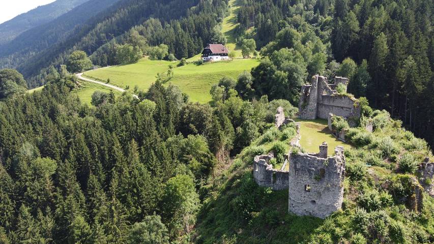 Hütte für 4 Personen, mit Garten und Sauna, mit Haustier am Millstätter See - 2