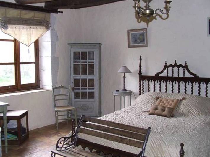 Maison de campagne pour 4 personnes, avec vue à Boussay