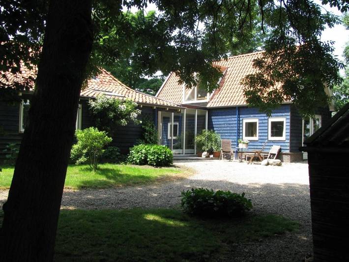 Ferienhaus für 5 Personen, mit Terrasse und Garten sowie Sauna und Ausblick