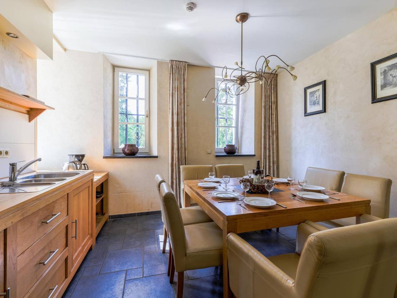 Kasteelappartement in Aywaille bij Amblève in Aywaille, Luik en omgeving