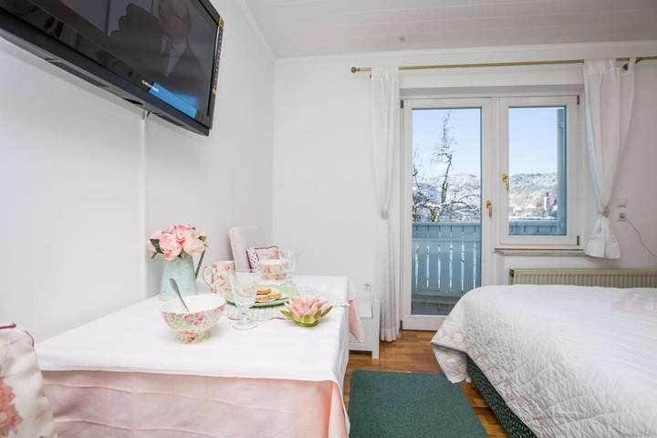 Ferienwohnung für 2 Personen, mit Balkon und Seeblick sowie Ausblick in Bled - 3