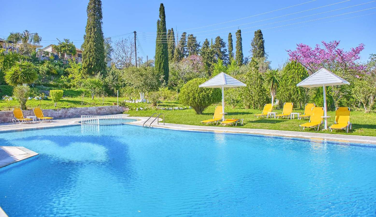 Monolocale intero, Monolocale 'Vintage Resort 1' con vista mare, Wi-Fi e aria condizionata in Corfù