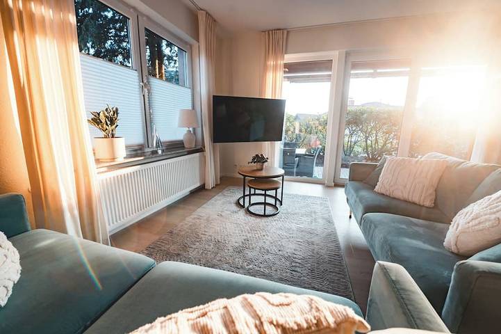Ferienhaus für 6 Personen, mit Balkon und Garten in Rieste