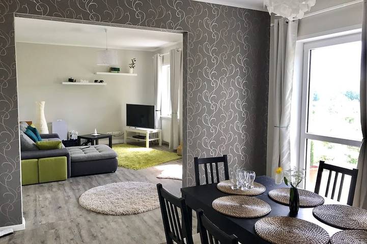 Ferienwohnung für 4 Personen, mit Balkon in Güstrow