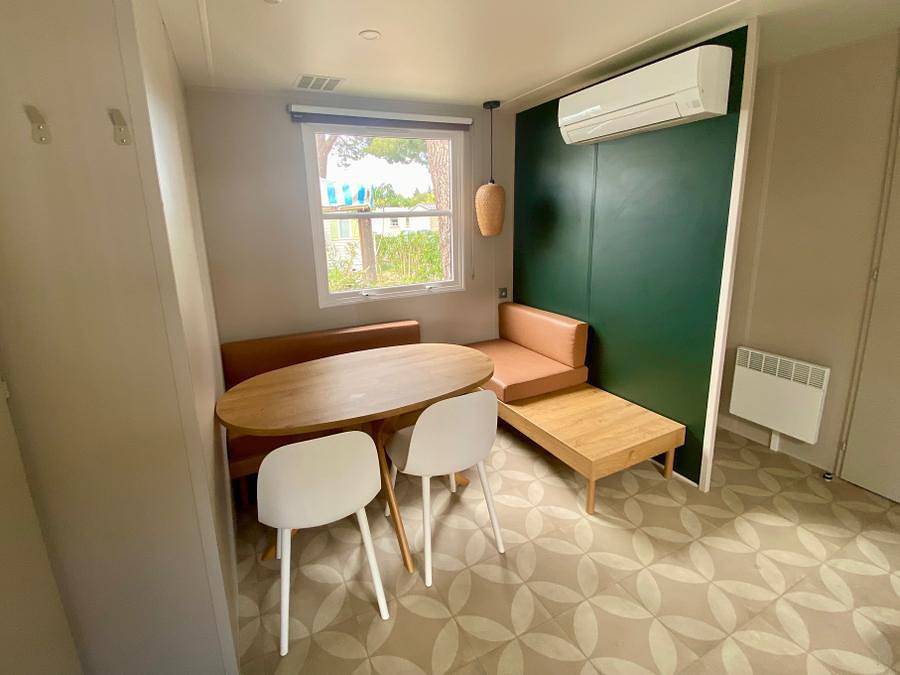 Camping les Jardins d'Agathe ****  - Mobilheim 4 personen - Cottage Stella Maris 4Pers. 2Ch Klim. in Grau d’Agde, Agde