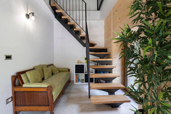 Ganze Wohnung, Ferienwohnung 'Barabicchou' mit Bergblick, Wlan und Klimaanlage in Bernezzo, Cuneo Provinz