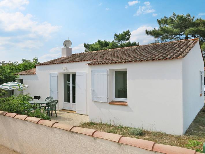 Ferienhaus für 4 Personen, mit Terrasse und Garten