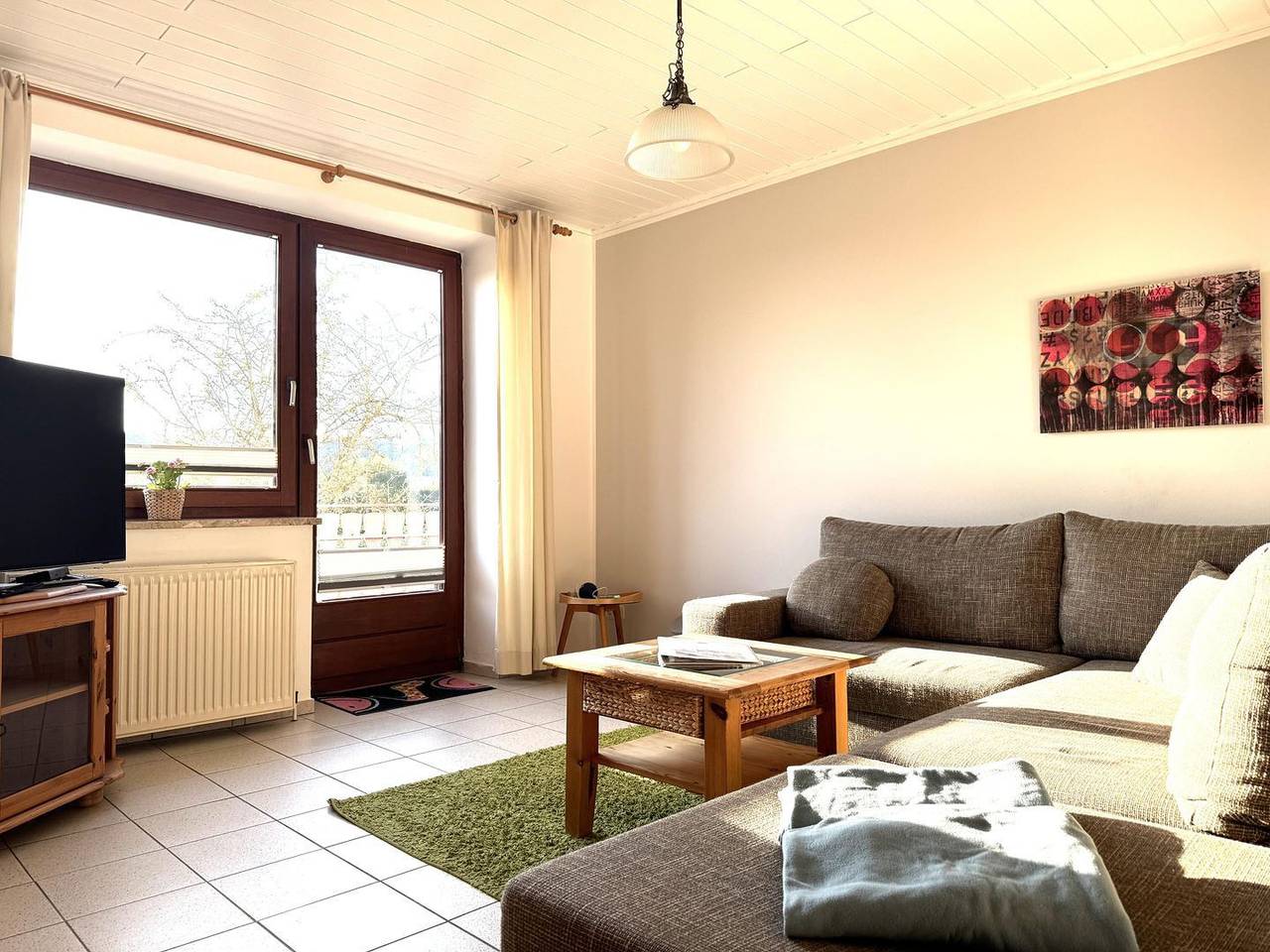 Ganze Wohnung, 4-Sterne Ferienwohnung Waldblick mit Balkon & Landschaftsblick in Kabelhorst, Ostholstein