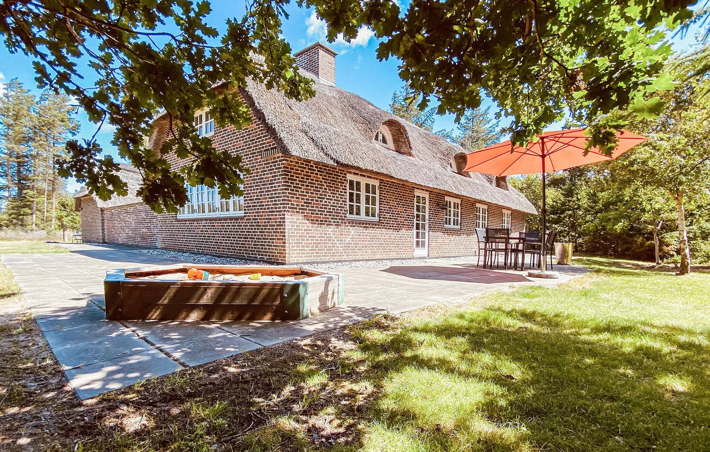 Ferienhaus für 8 Personen mit Terrasse in Ulfborg, Holstebro und Umgebung