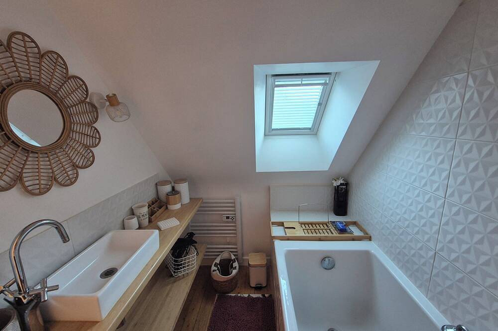 Plerin, Maison avec 2 chambres et grande terrasse in Plérin, Côte de Goëlo