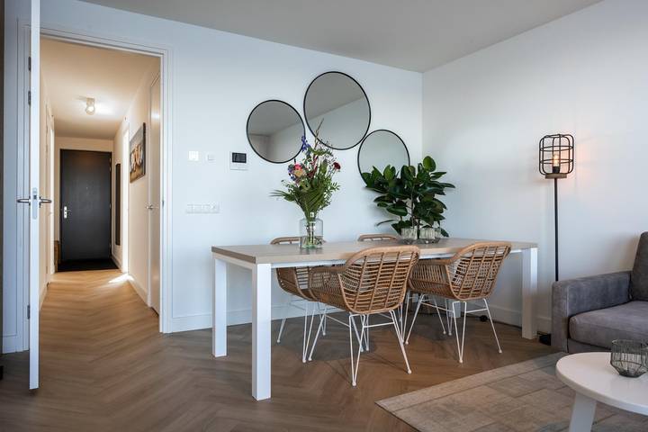 Ferienhaus für 4 Personen mit Ausblick in Arnemuiden, Niederländische Nordsee