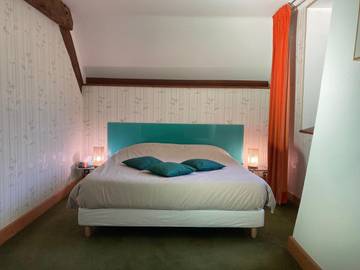 Maison d’hôte pour 3 personnes, avec jardin et vue à Rânes