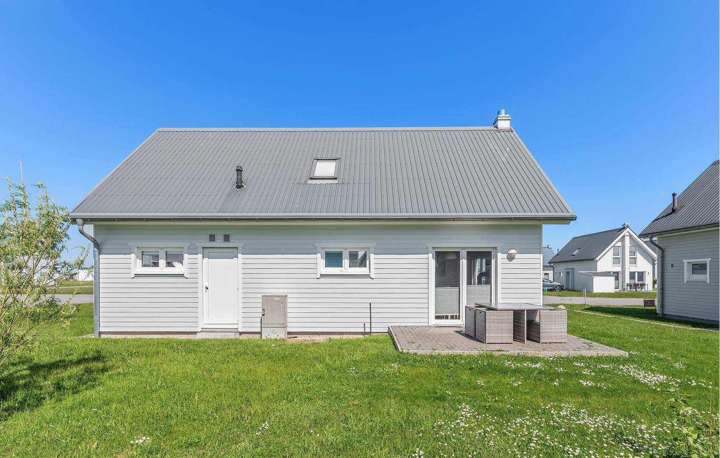 Rückzugsort am Strand: 800 m zum Meer, Parkplatz, Terrasse & mehr in Olpenitz, Kappeln