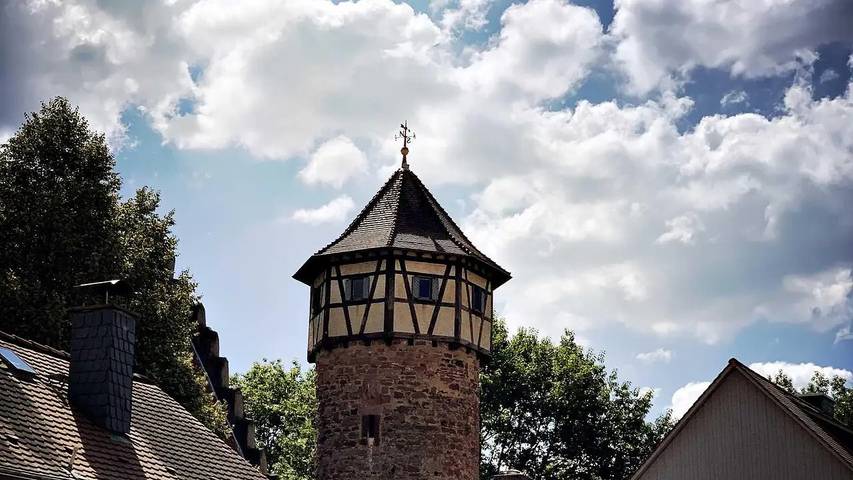 Ferienwohnung für 8 Personen, mit Balkon in Michelstadt - 4