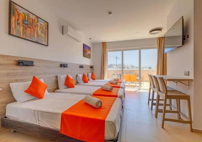 Gîte pour 4 personnes, avec jacuzzi et balcon à San Giljan - 4