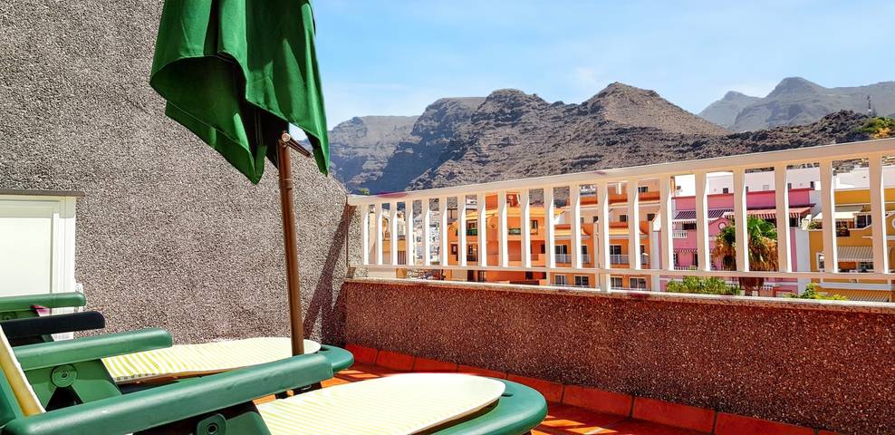 Apartment for 4 people, with terrace in Acantilados de los Gigantes