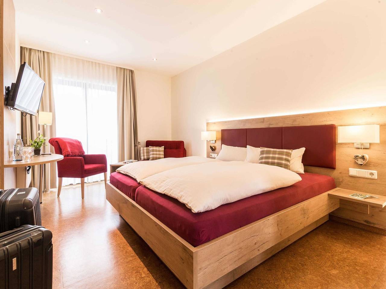 Schmidtburger Hof - Doppelzimmer mit Balkon in Weiler bei Monzingen, Landkreis Bad Kreuznach