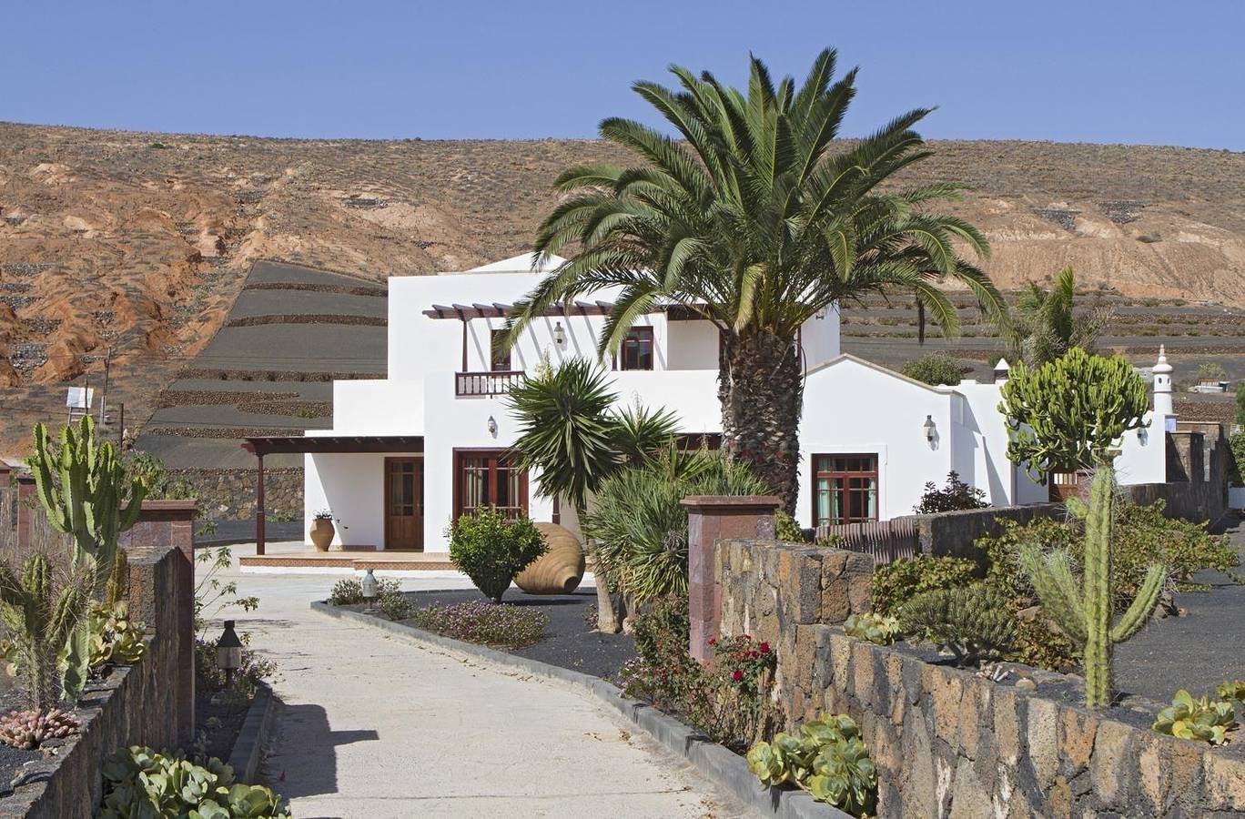Casa rural Remedios con vistas panorámicas in Los Valles, Teguise