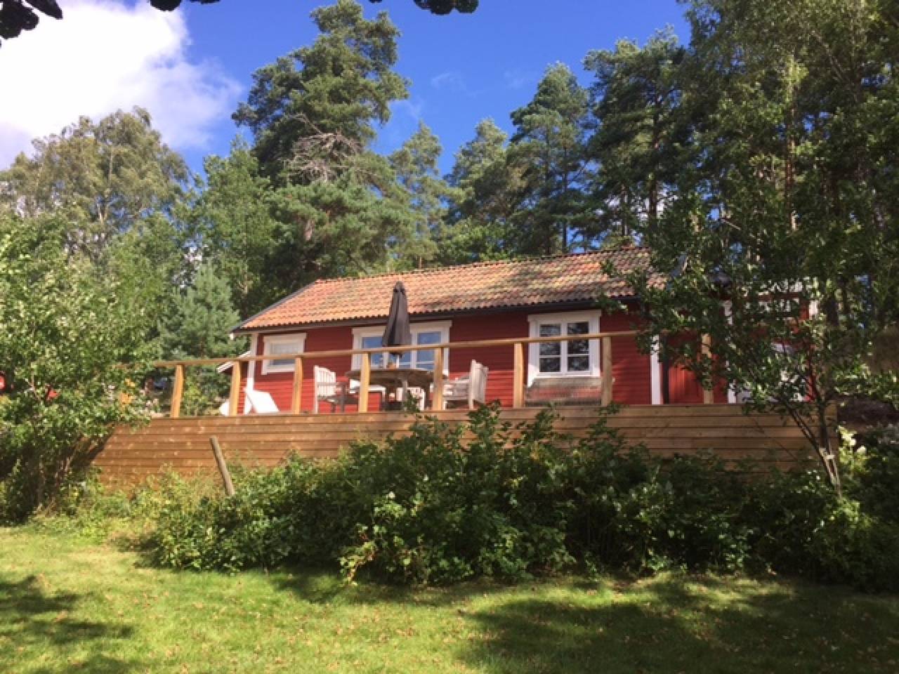 Urlaub in den Stockholmer Schären 20 Meter vom Meer in Stockholmer Schärengarten