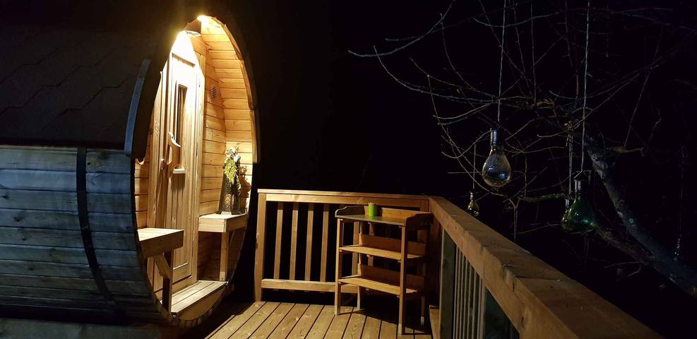Ferienhaus in der Natur mit Whirlpool und Sauna, Hunde willkommen in Wolfsberg, Lavanttaler Alpen