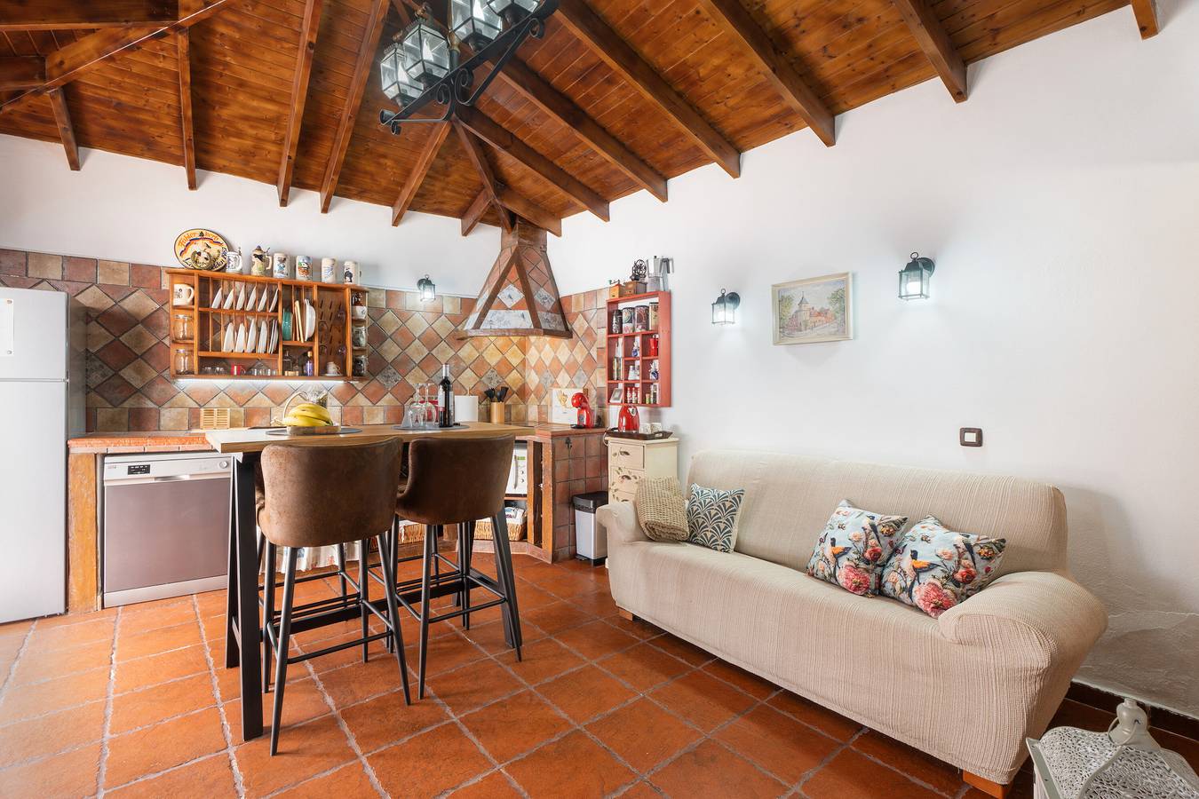 Casa de vacaciones 'La Casita De Conchita' con vistas al mar, Wi-Fi y aire acondicionado in Taucho, Adeje
