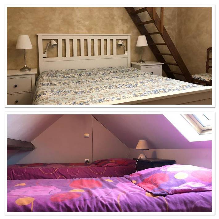 Chambre d’hôte pour 5 personnes, avec vue et jardin, animaux acceptés à Les Loges - 3