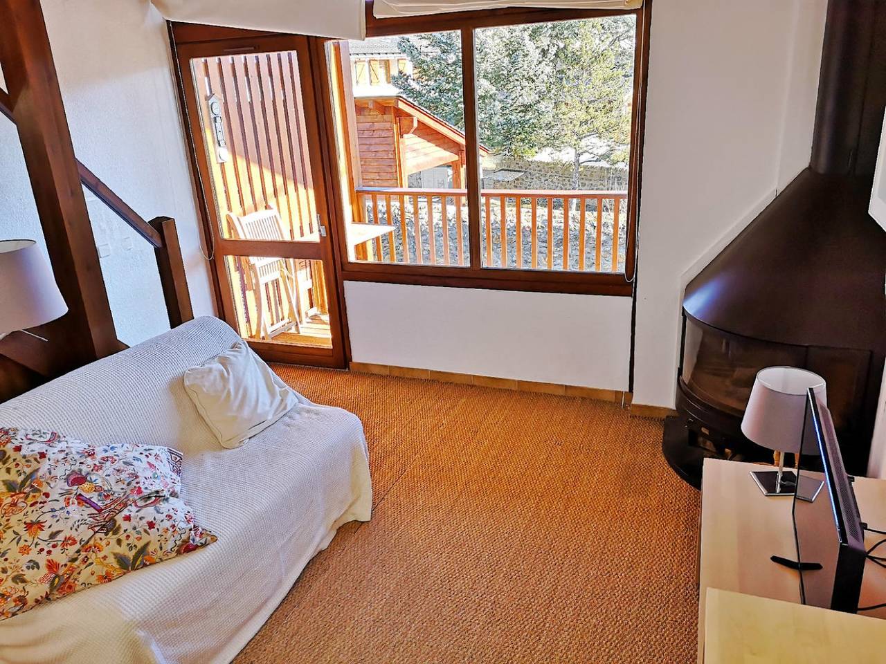 Appartement de vacances entier, Appartement 2 ch. Terrasse, Vues, Cheminée et 6 Pers in Bourg-Madame, Parc naturel régional des Pyrénées catalanes