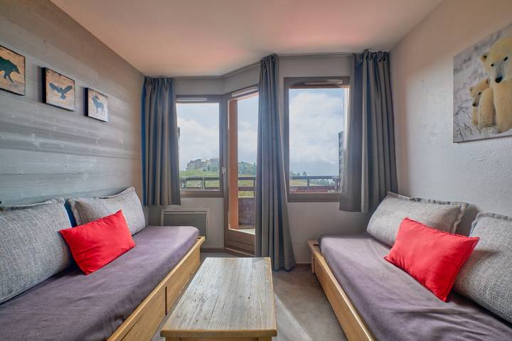 Appartement de vacances pour 6 personnes, avec balcon et bassin pour enfant